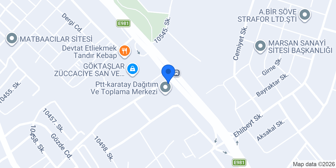 Ptt-konya Kim konumu