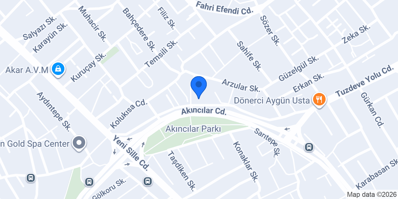 ORAKÇI ELEKTRONIK konumu