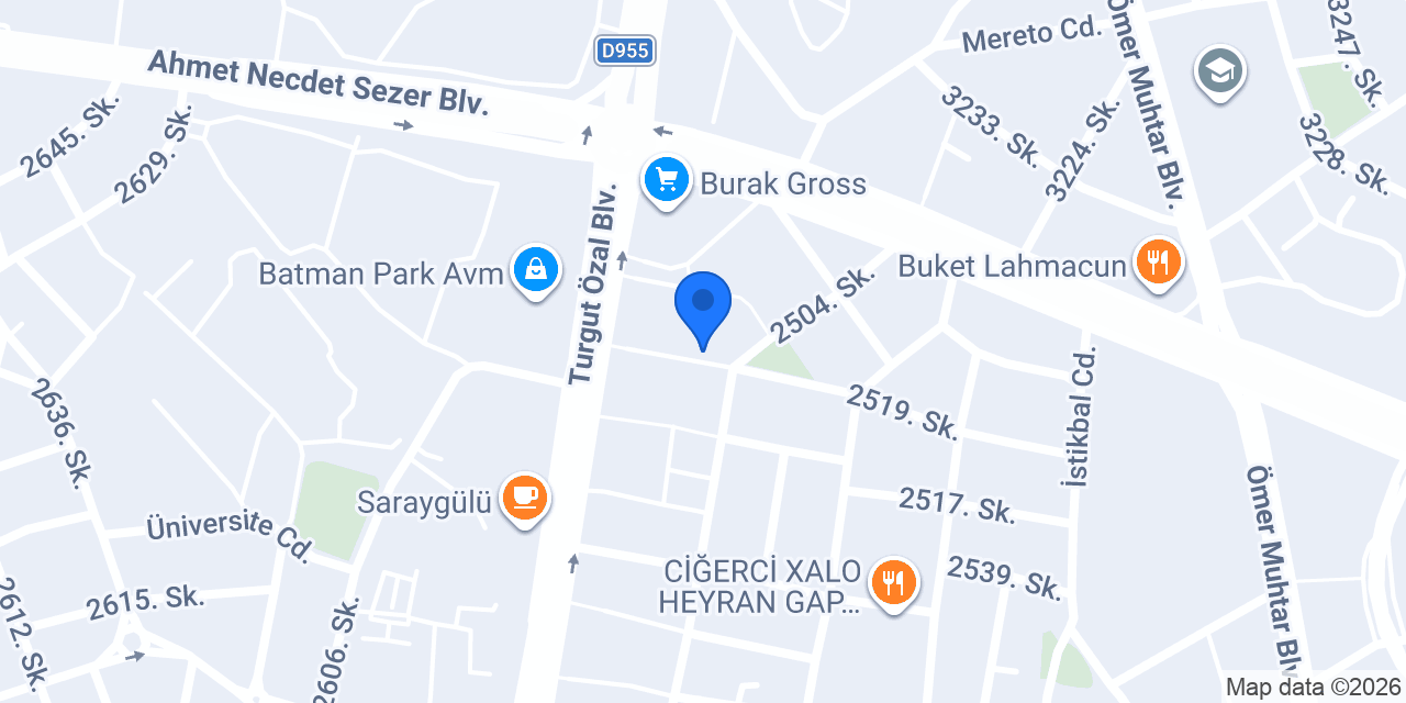 Park terzi batman konumu