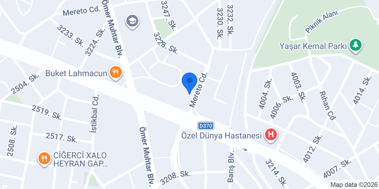 Talat Kanat Erkek Kuaförü konumu