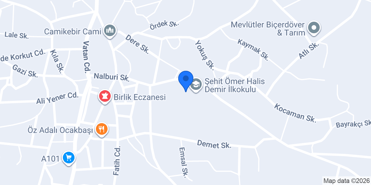 Merkez İöo konumu