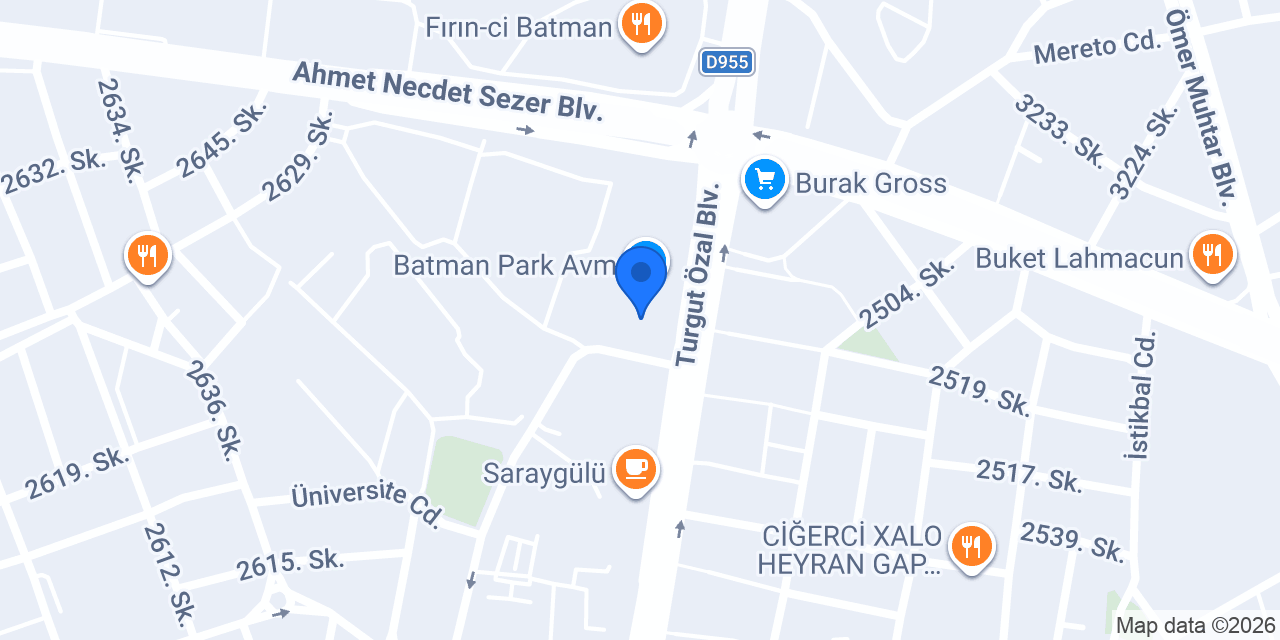 GSSTORE BATMAN konumu