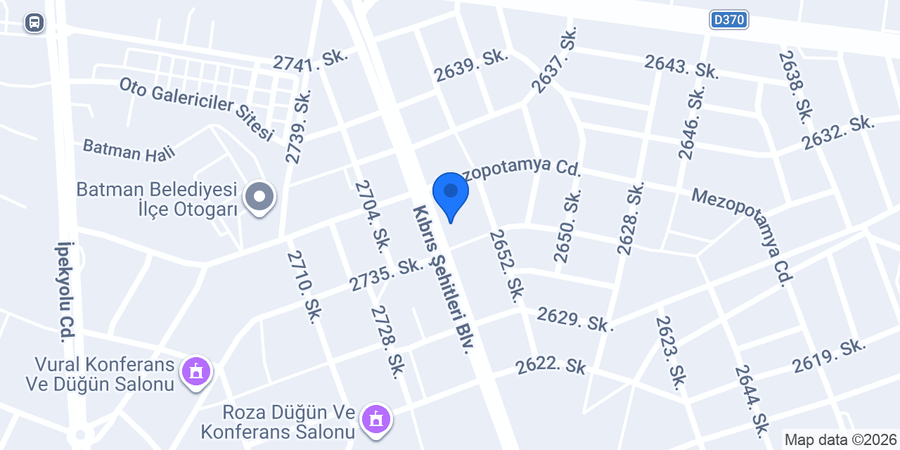 USTA NALBUR konumu
