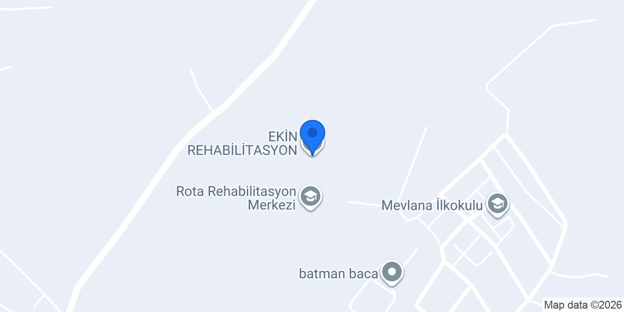 EKİN REHABİLİTASYON konumu