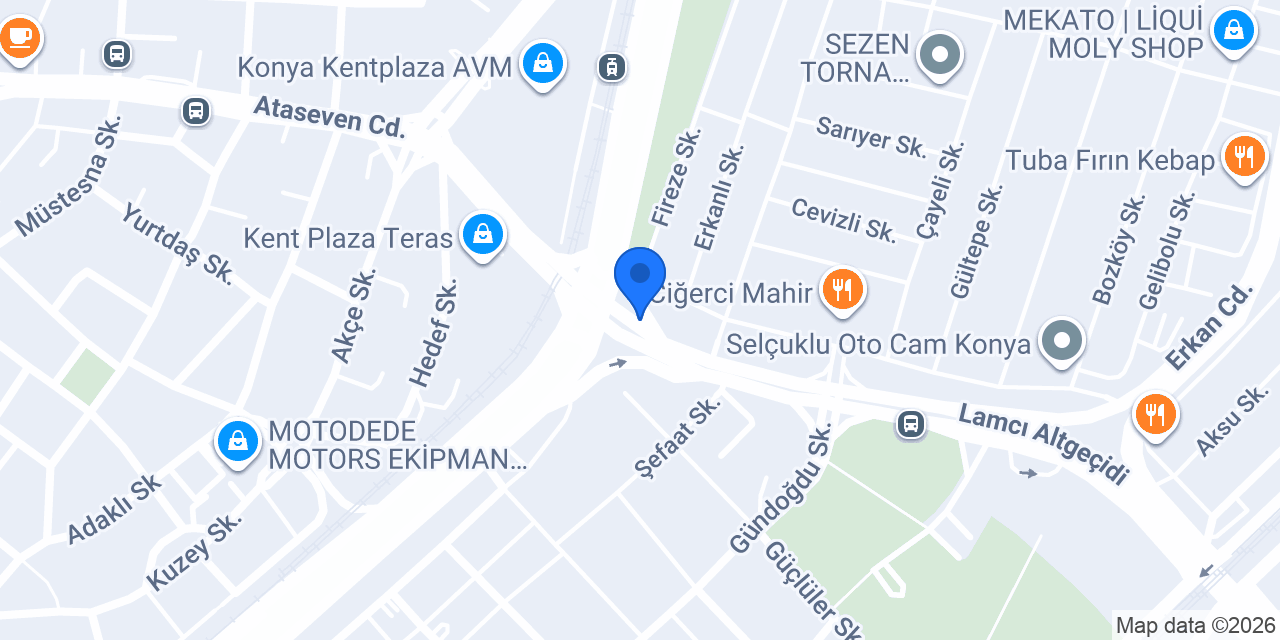 Toyzz Shop Kent Plaza Konya konumu