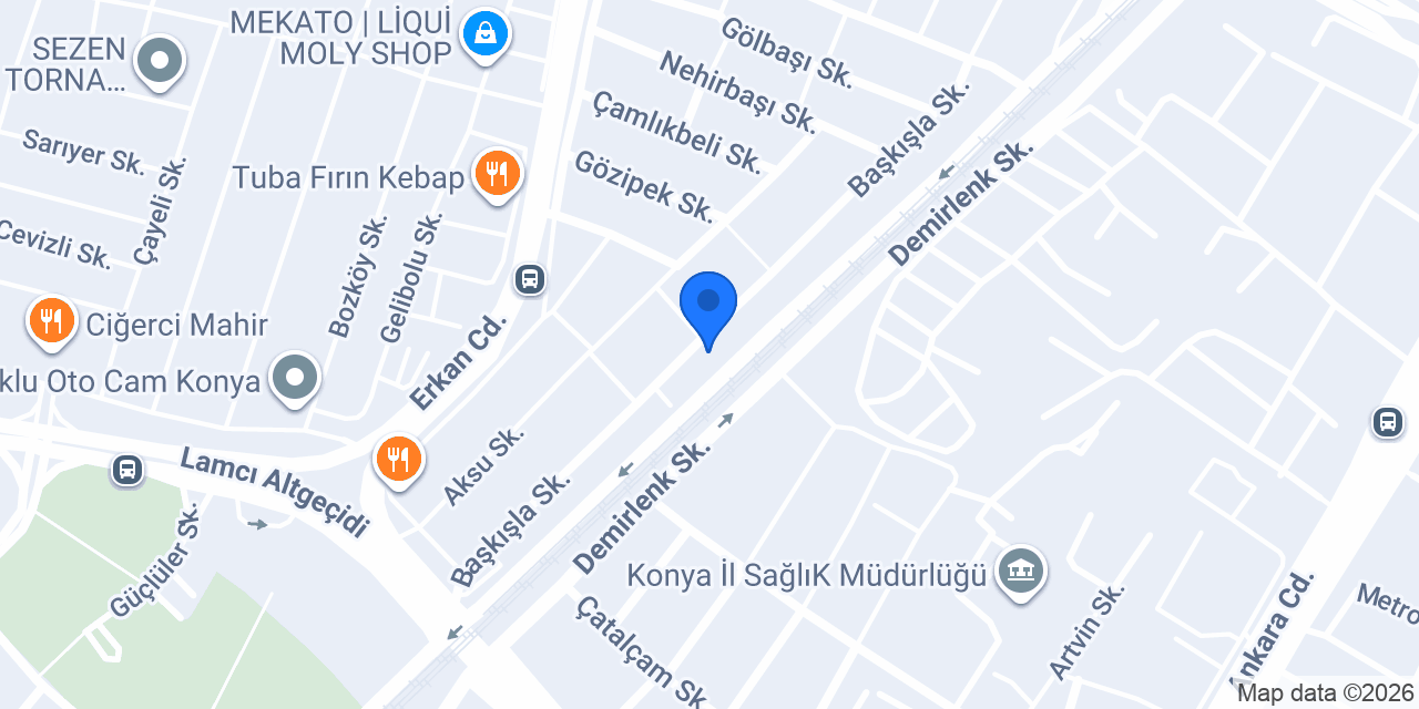Adana Ekspres Kargo konumu