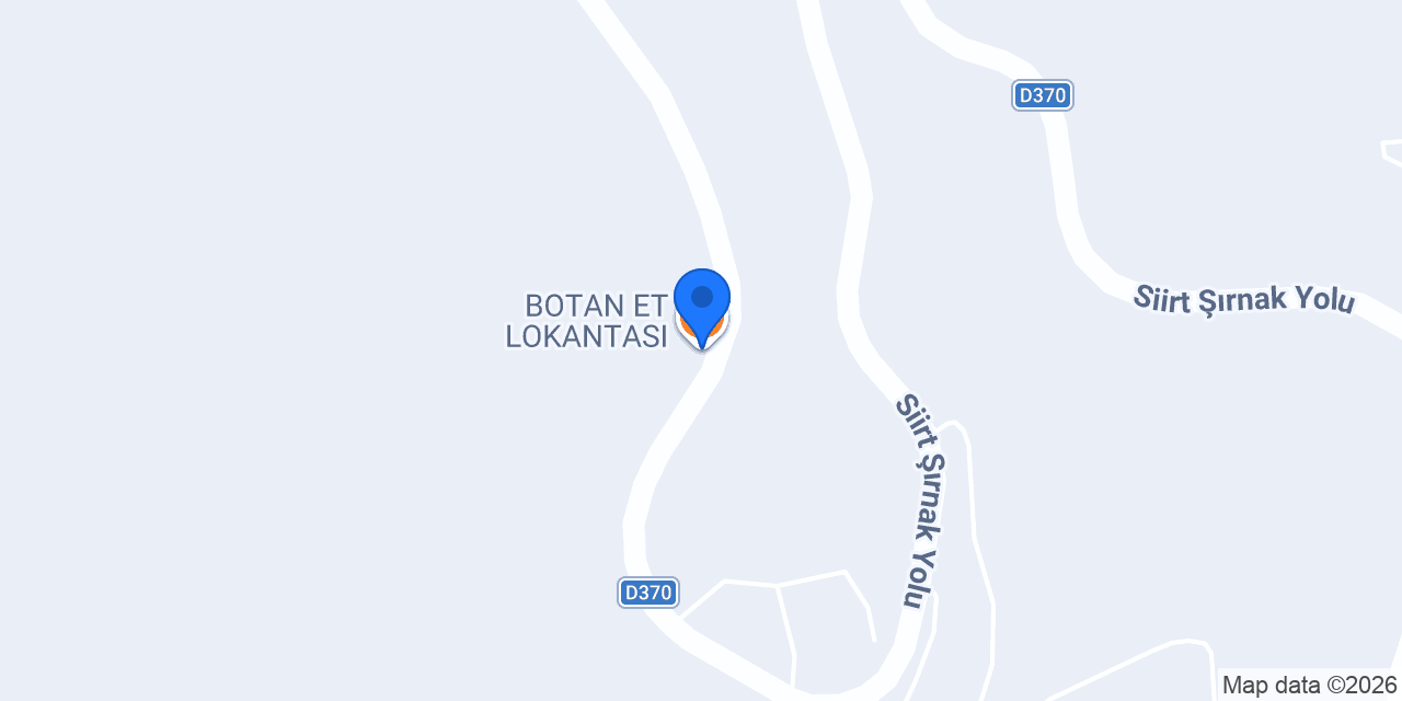 BOTAN ET LOKANTASI konumu
