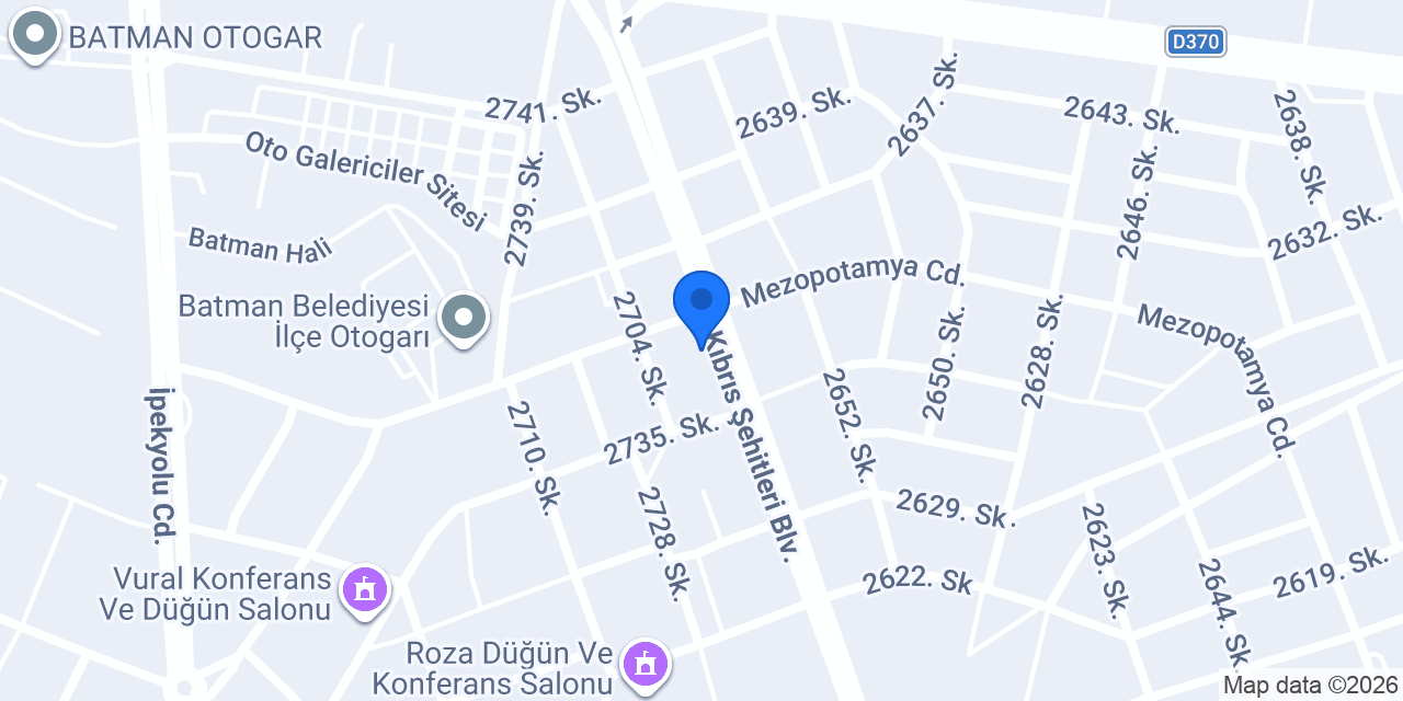 Dağ Market konumu