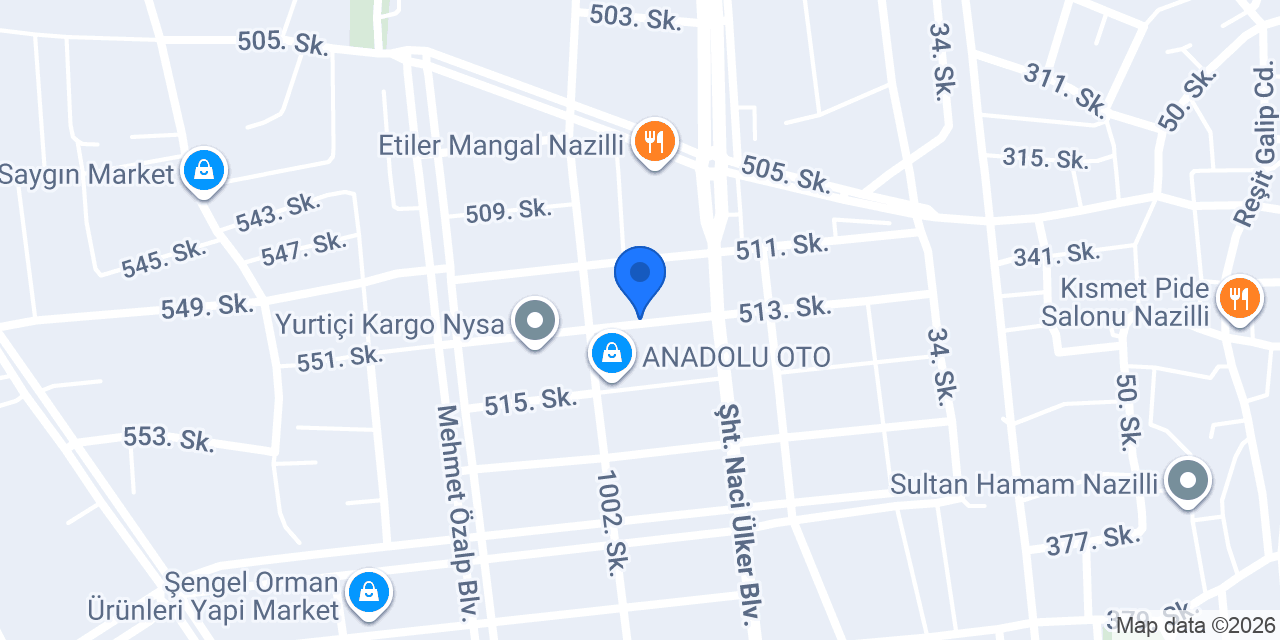 Sağlam Ticaret Hırdavat Sanayi konumu