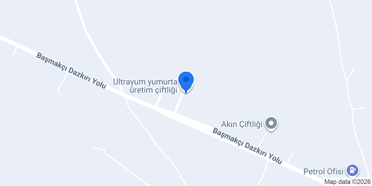 Ultrayum yumurta üretim çiftliği konumu