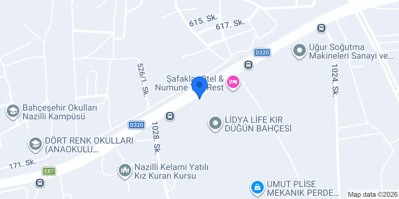 Korkmaz Pompa A.Ş konumu