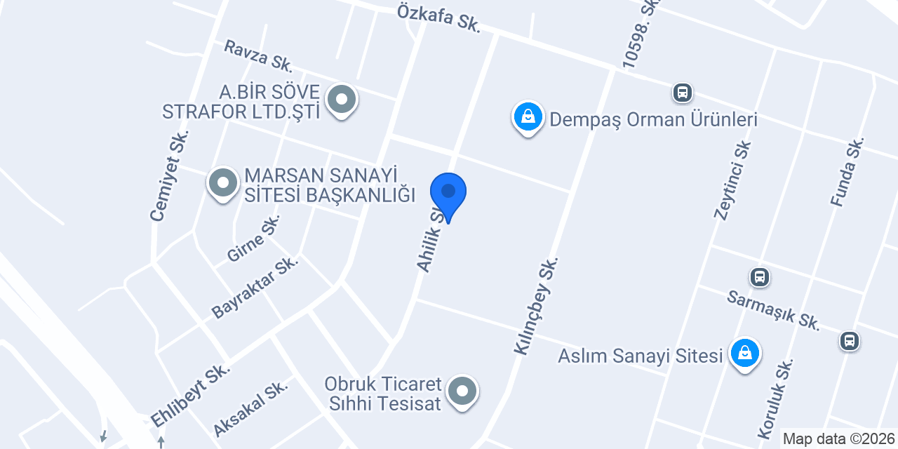 CAM-KON YALITIMLI ÇİFT CAM konumu