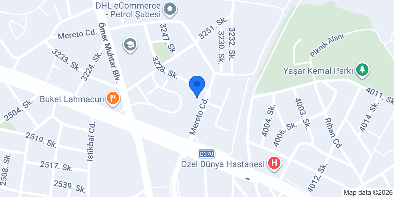 PARK AVM konumu