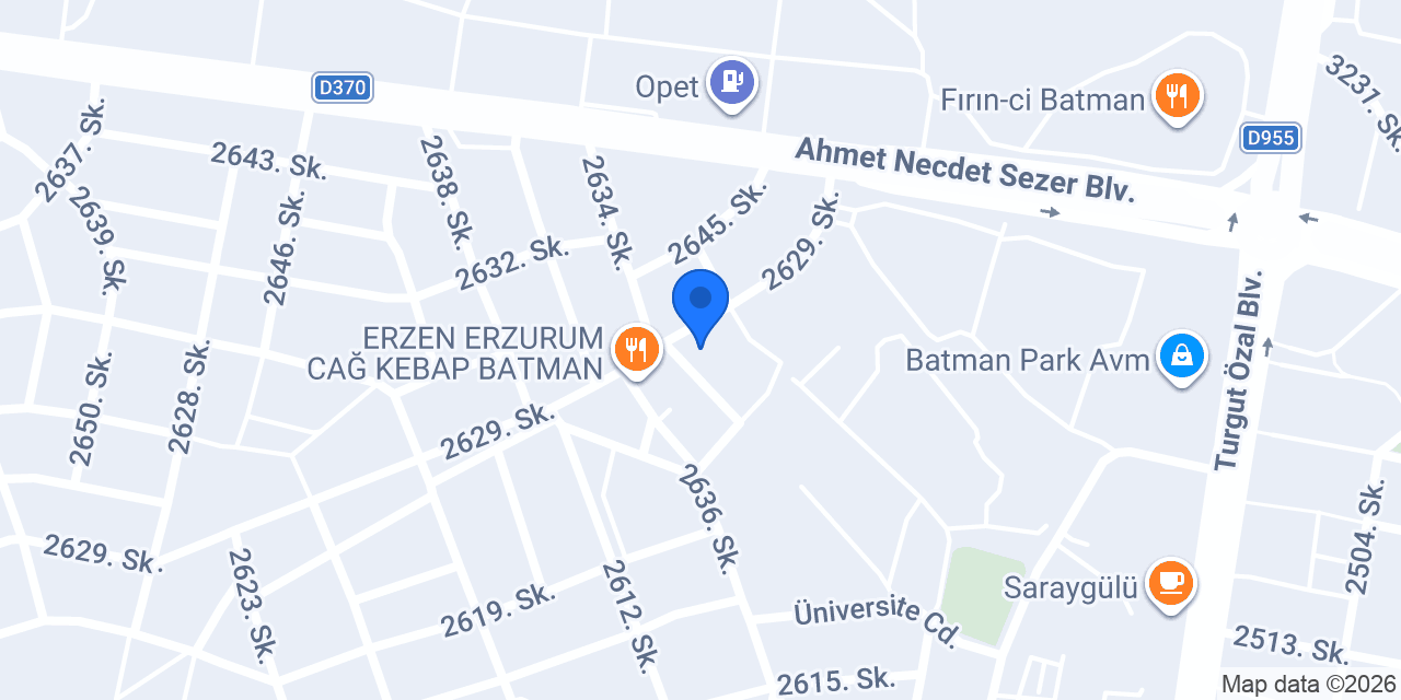 Cevheroğlu Emlak konumu