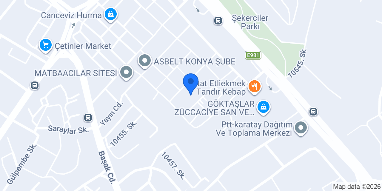 ÜÇPINAR REKLAM & ETİKET konumu