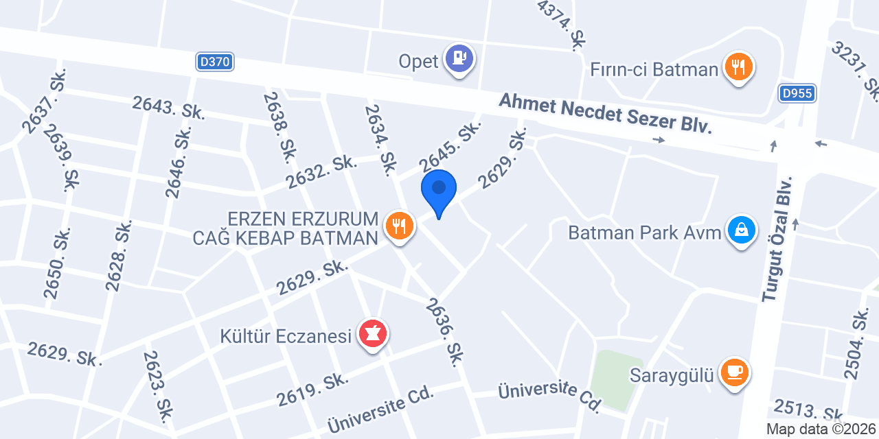 BAŞAK EKMEK FIRINI konumu