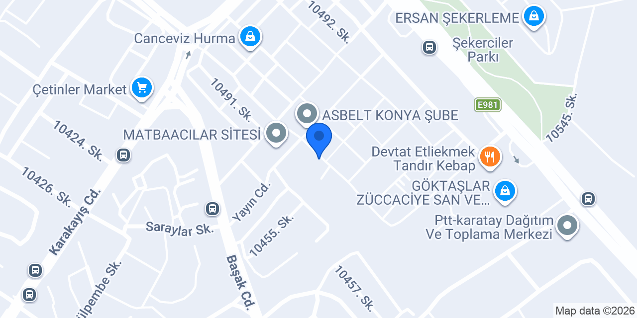 Üstüniş Ofset Matbaa Ambalaj Ltd. Şti. konumu