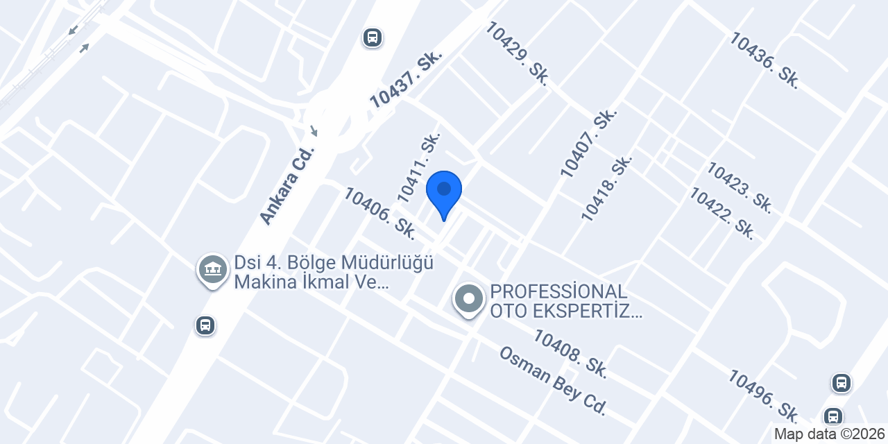 Bahtiyar Otomotiv konumu