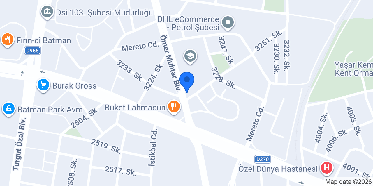 MM Migros konumu
