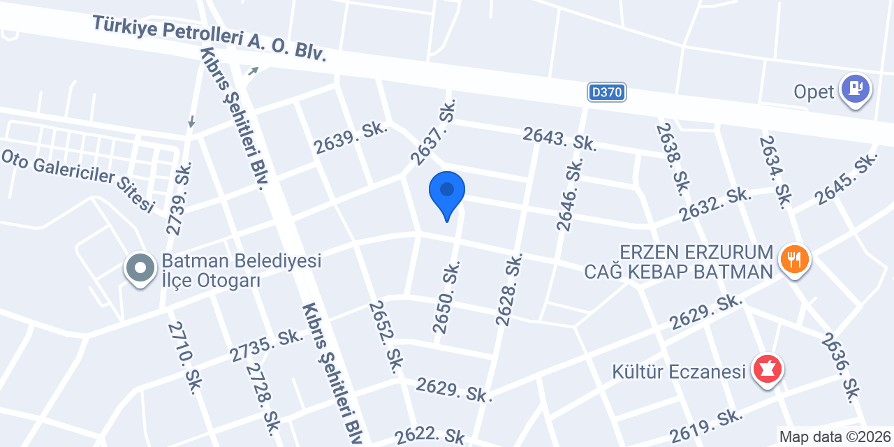 Es RENTACAR konumu