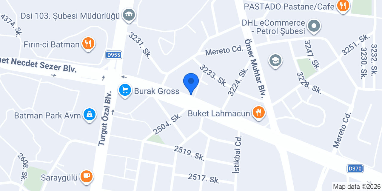 ANLI BAKLAVALARI BELDE ŞUBESİ konumu