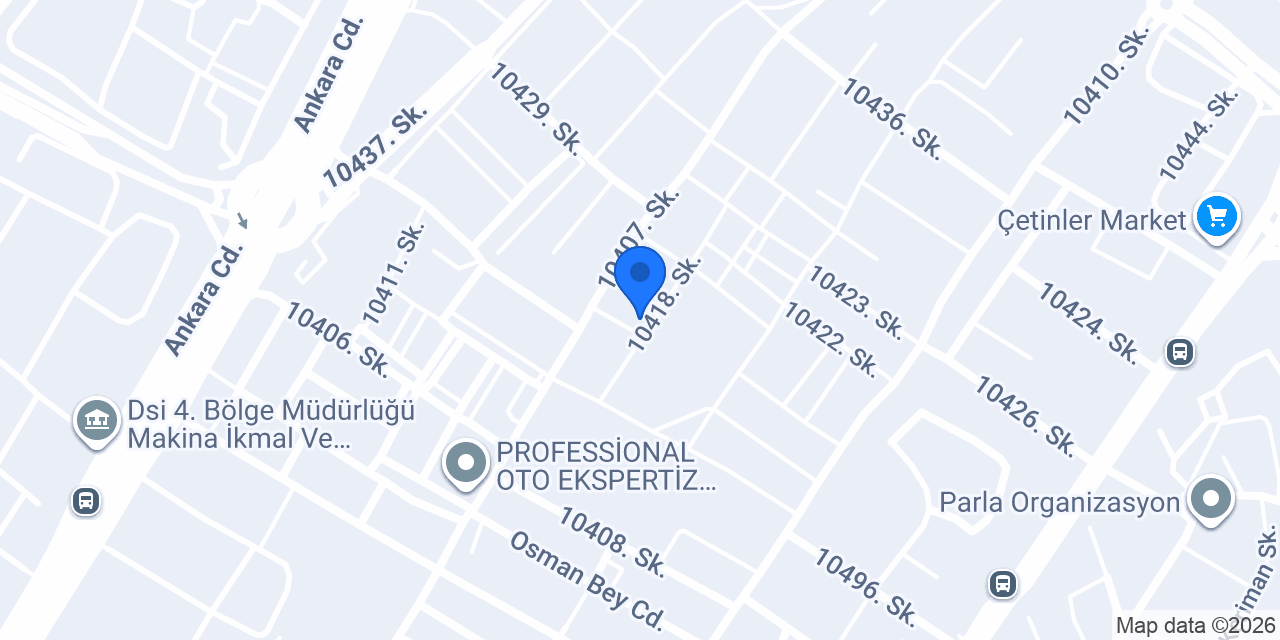 Ekerler Otomotiv konumu