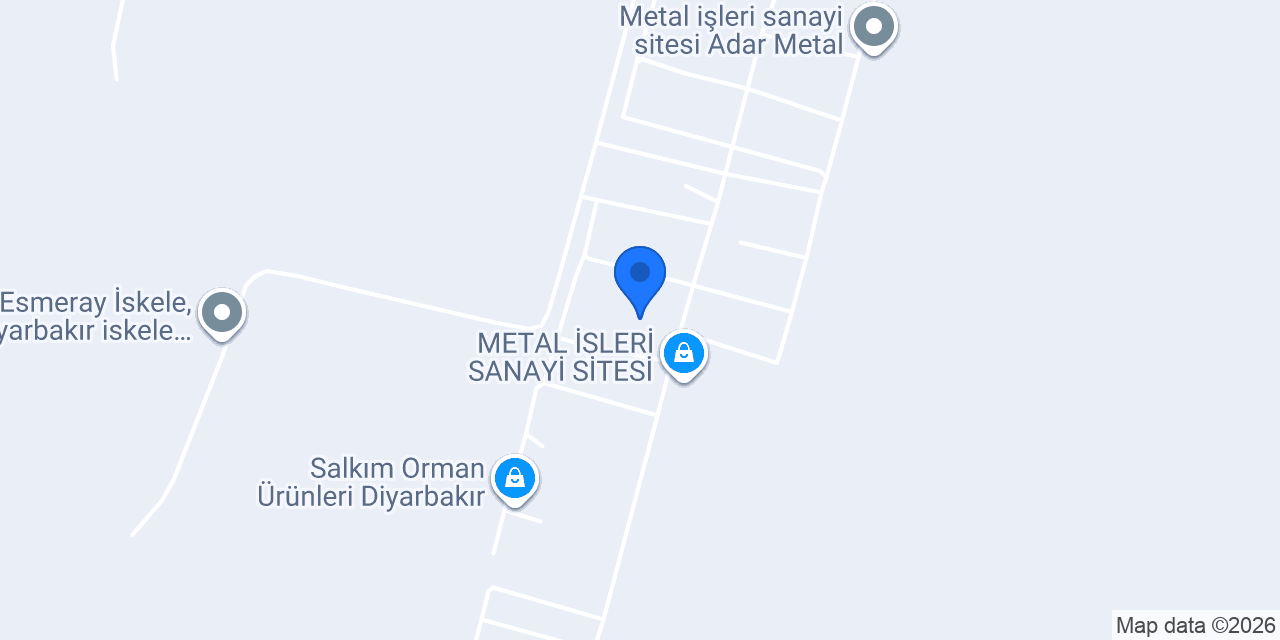 Diyarbakır Ten Yapı Yalıtım İzolasyon konumu