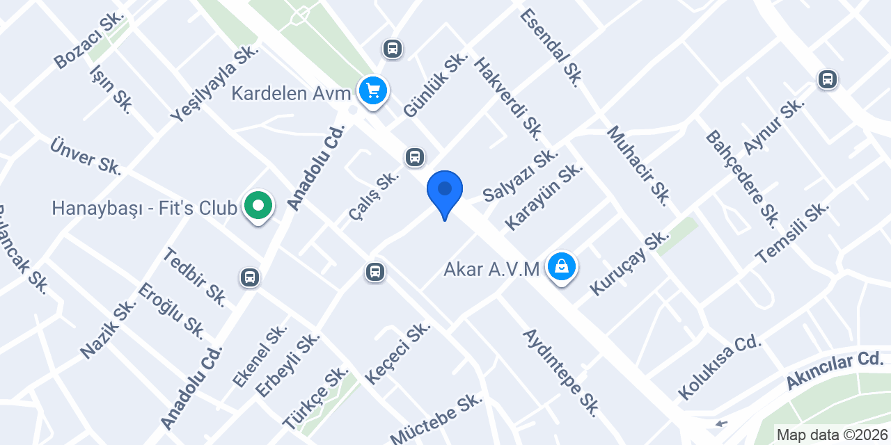 Berat Döner konumu