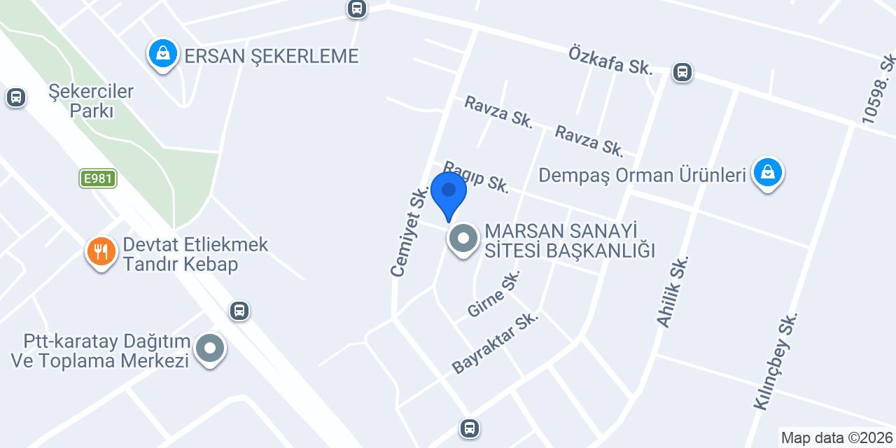 Almi Dizayn konumu