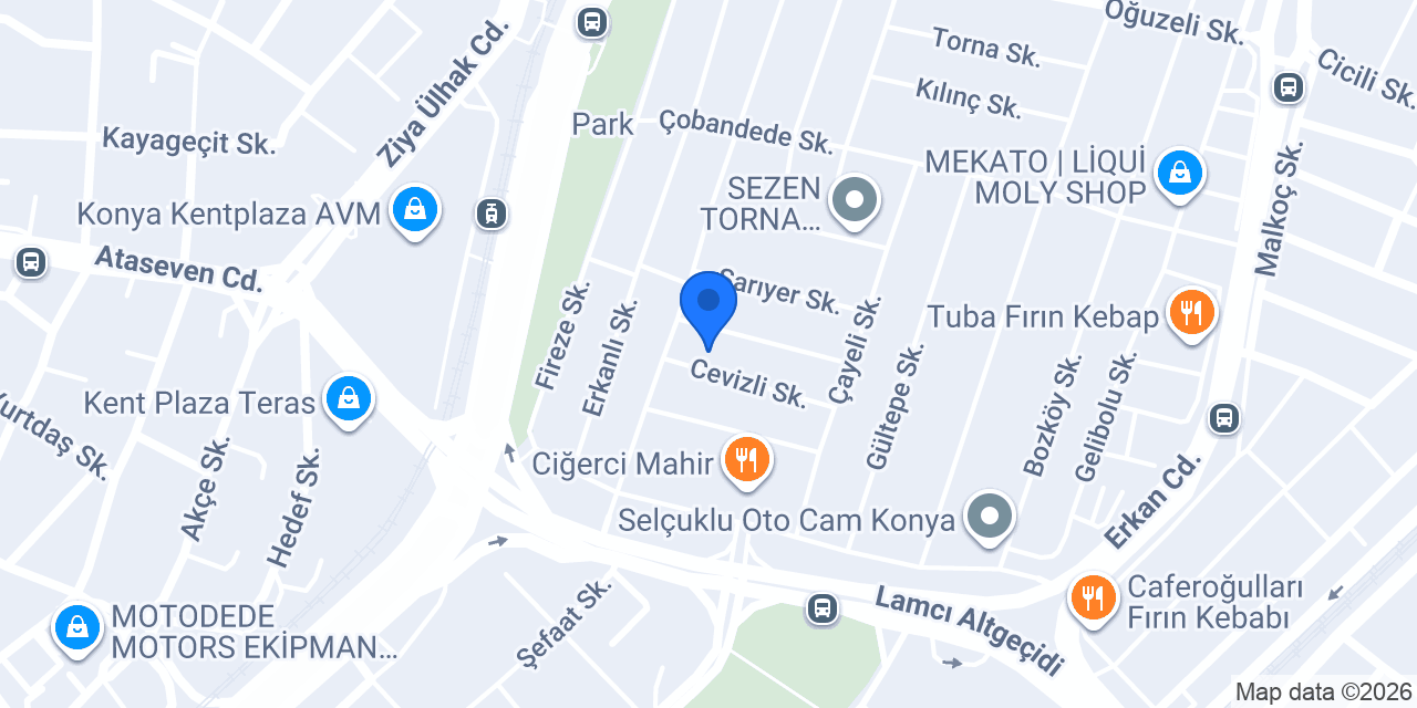 Ömer Usta Özel Servis konumu