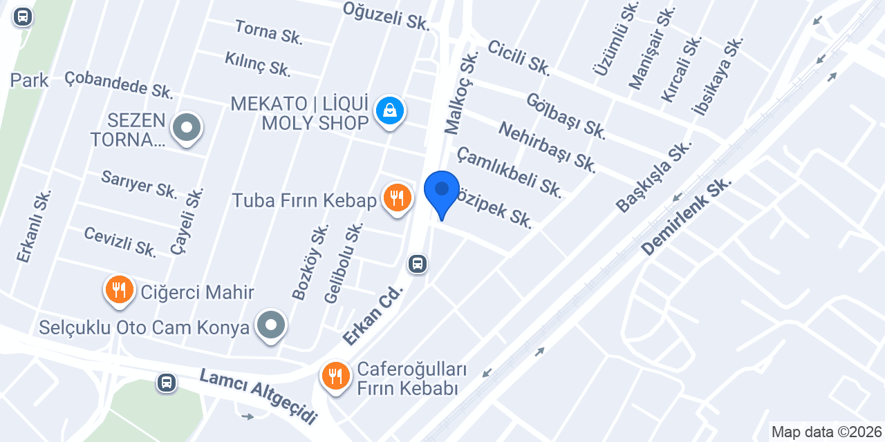 OFLAZ AUTO konumu