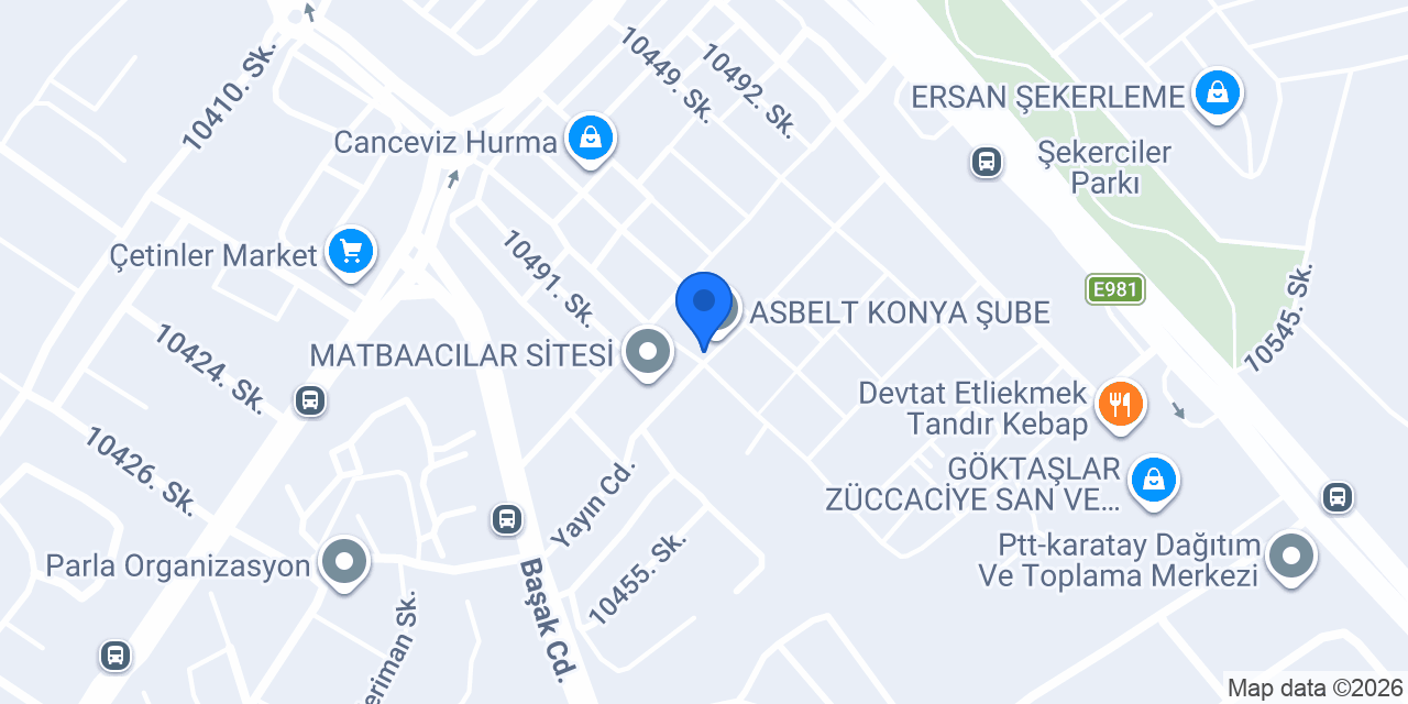 Servet Ofset konumu