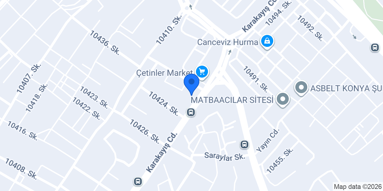 KASAP KIRMIZI BEYAZ konumu