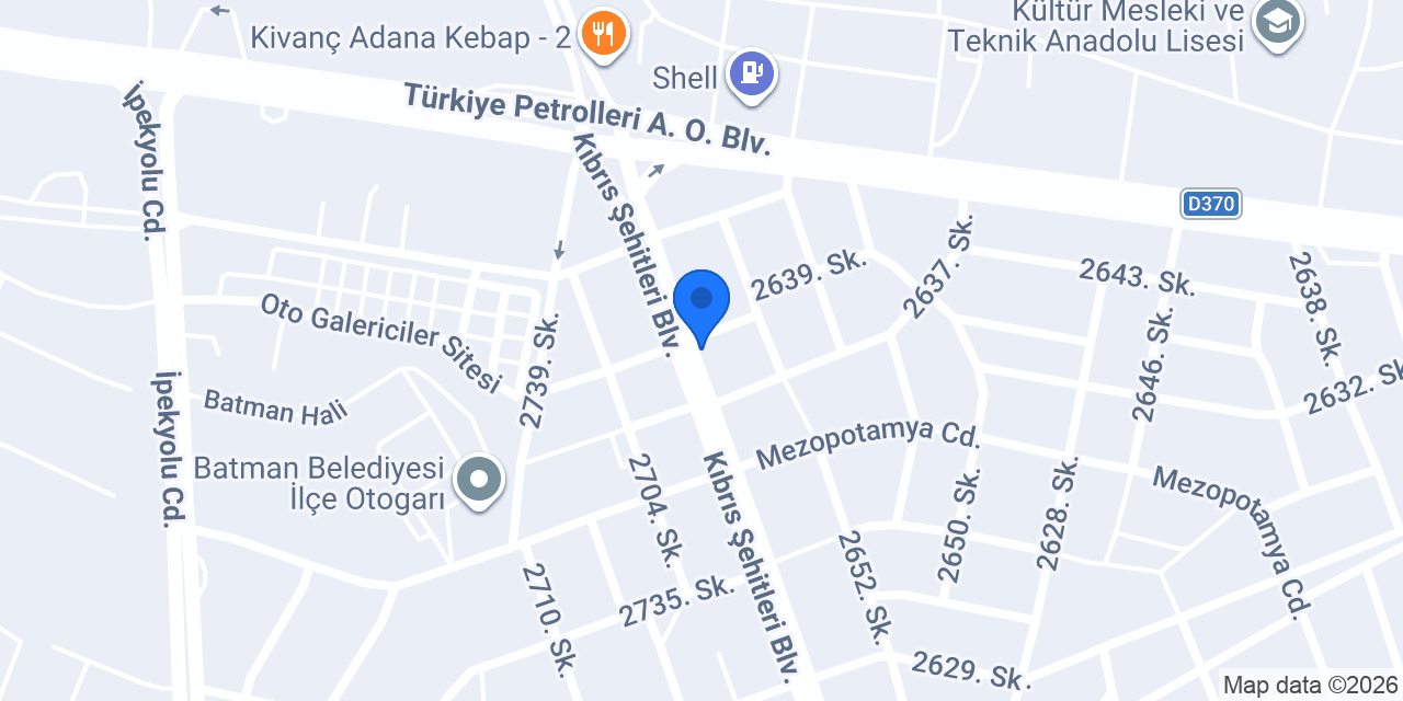 Öz Aslan Sigorta konumu