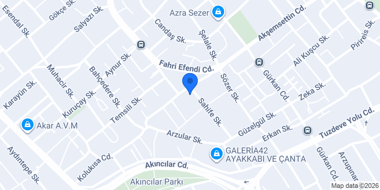 Afiyet Yufka Börek Evi konumu