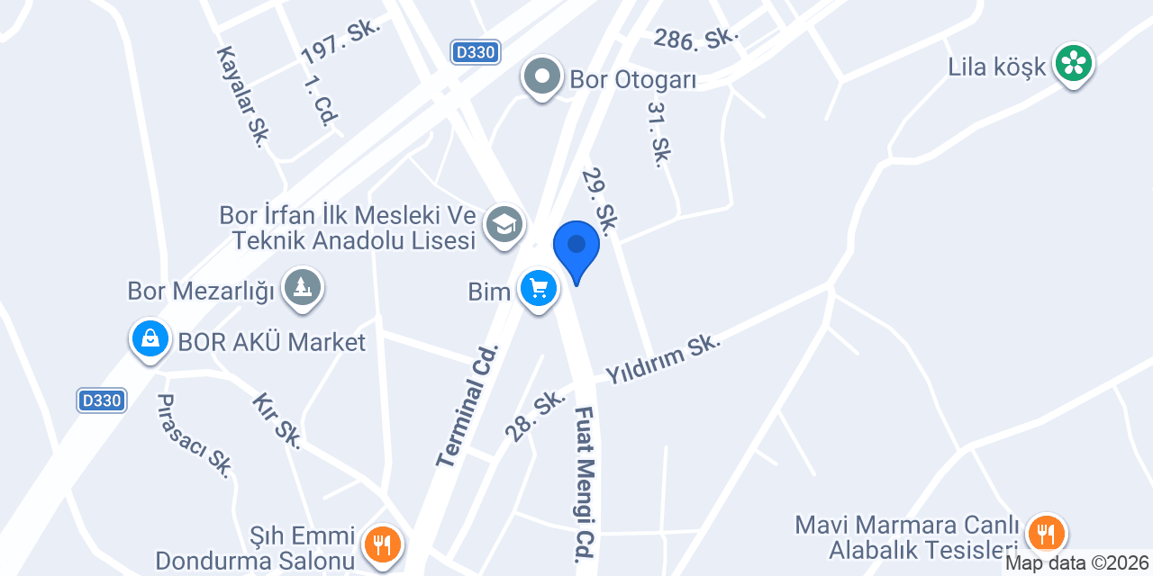 Bizim Perde Taç Collection konumu