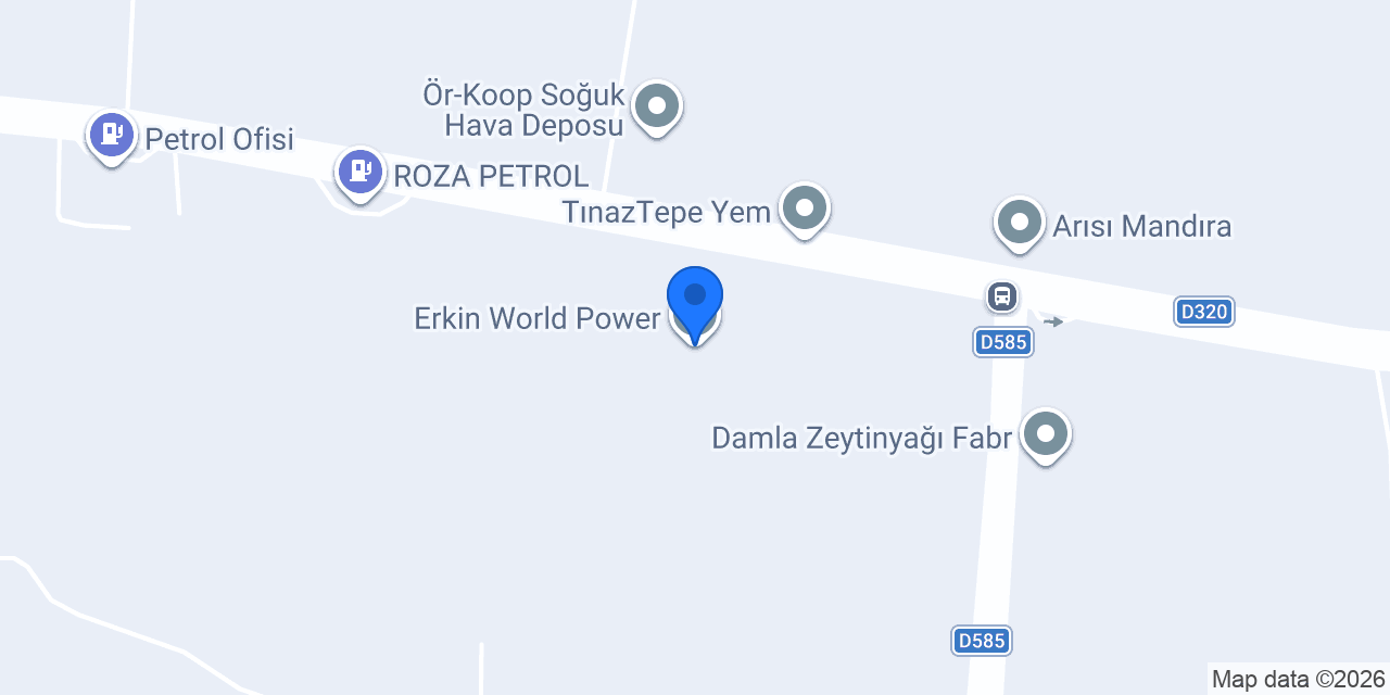 Erkin World Power konumu