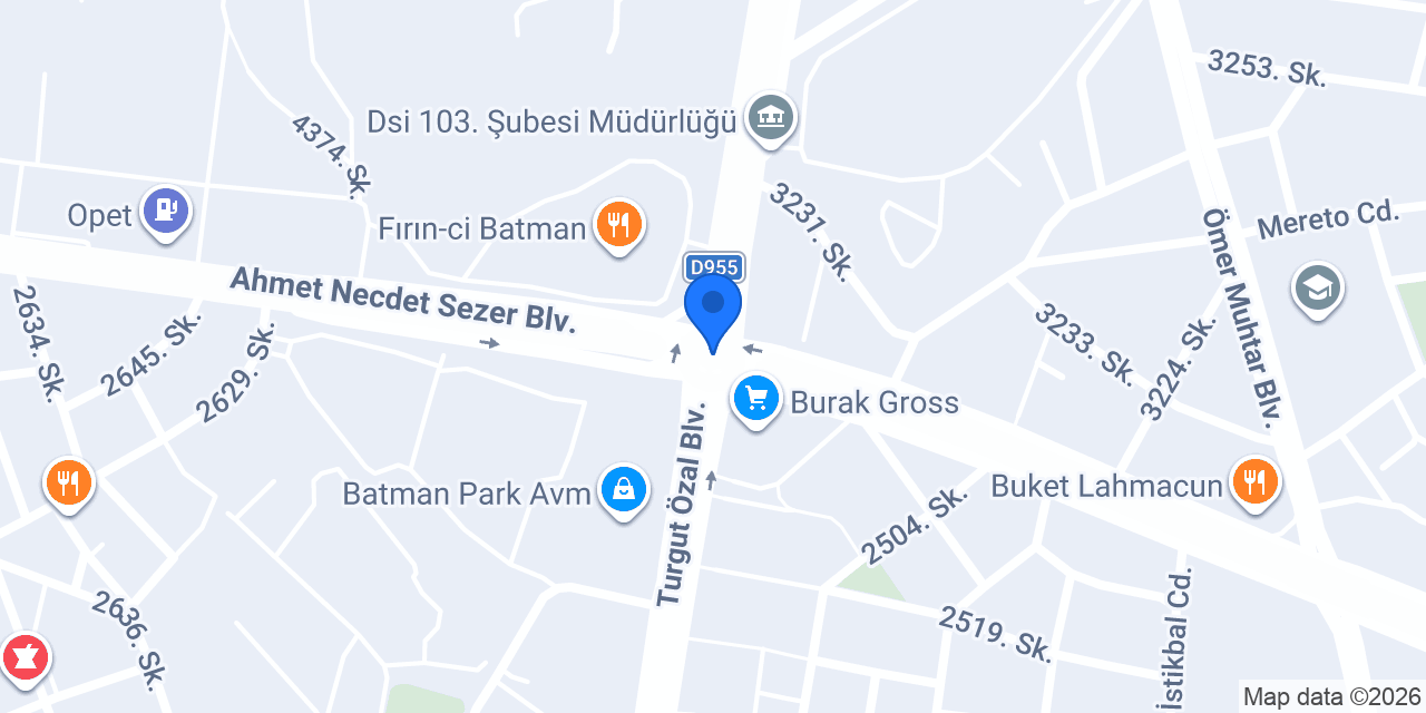 NOVA LAYF SU & KOMBİ TESİSAT konumu