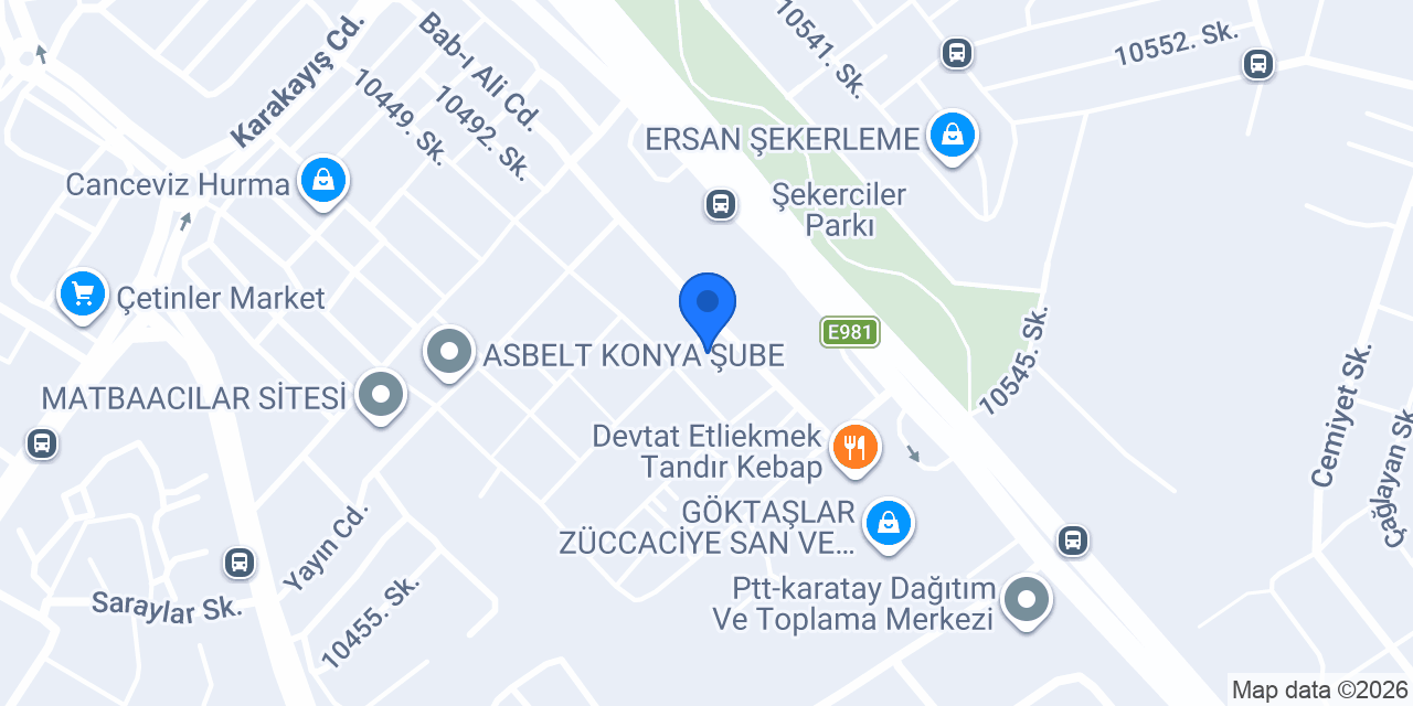 MİZAN TABELA REKLAM konumu