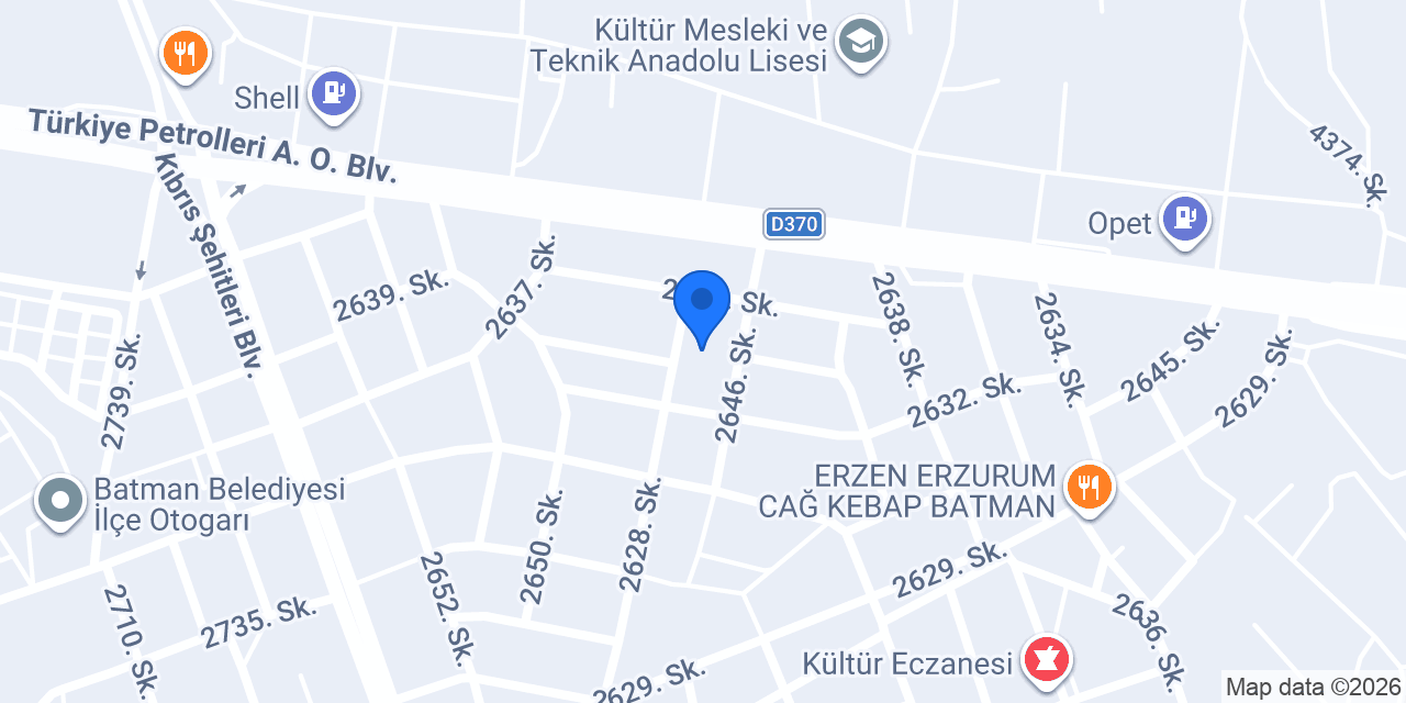 OZEL BATMAN FEN BİLİMLERİ konumu
