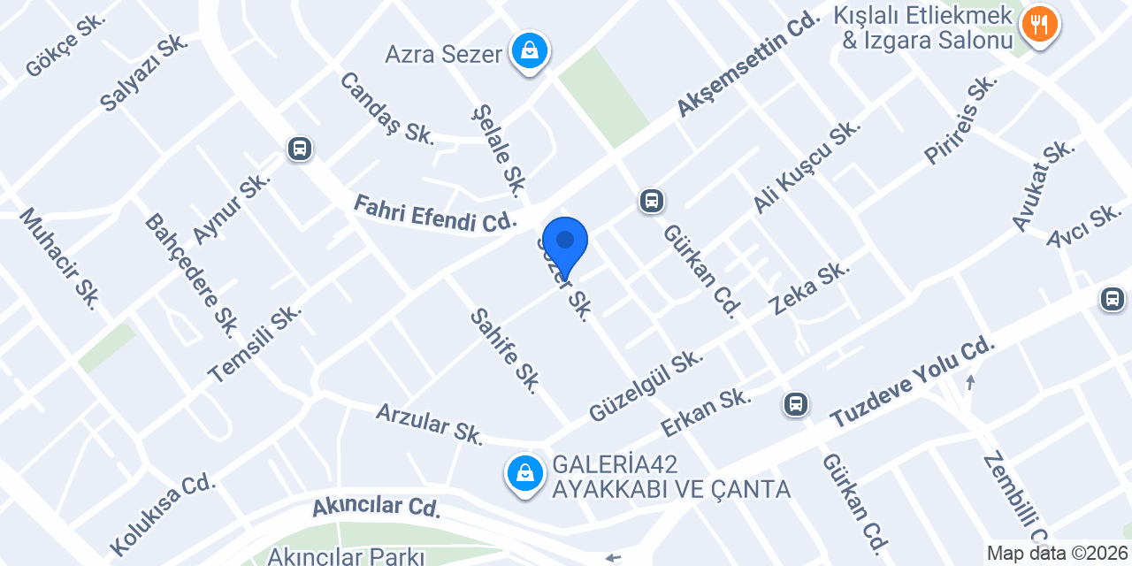 Profilo Servisi - Profilo Servis konumu