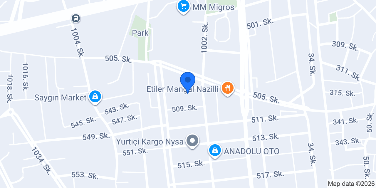 Isuzu Oto Elektrik konumu