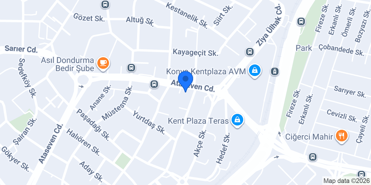 Meşe HOME konumu