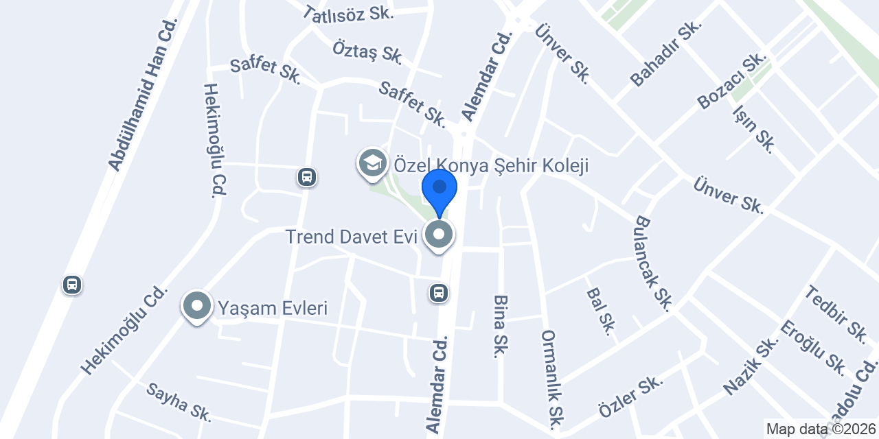 ALEMDAR CADDESİ konumu