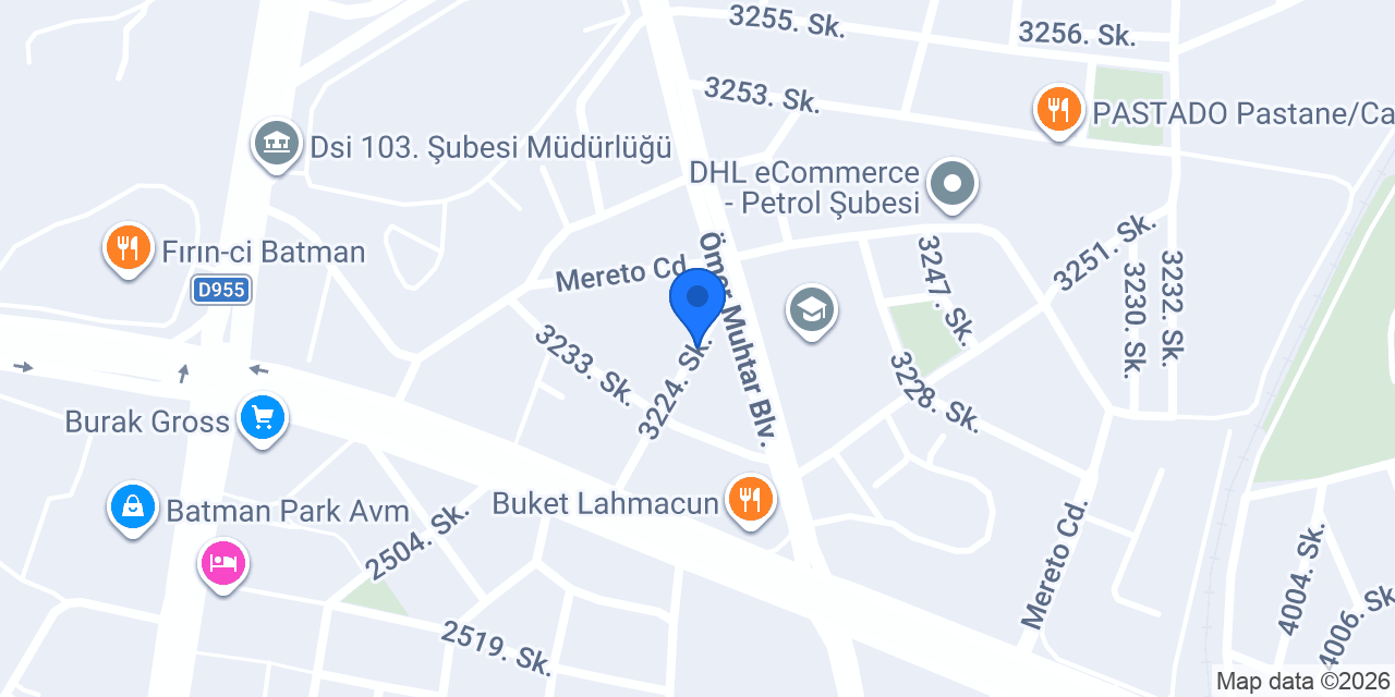 LİDER AUTO konumu