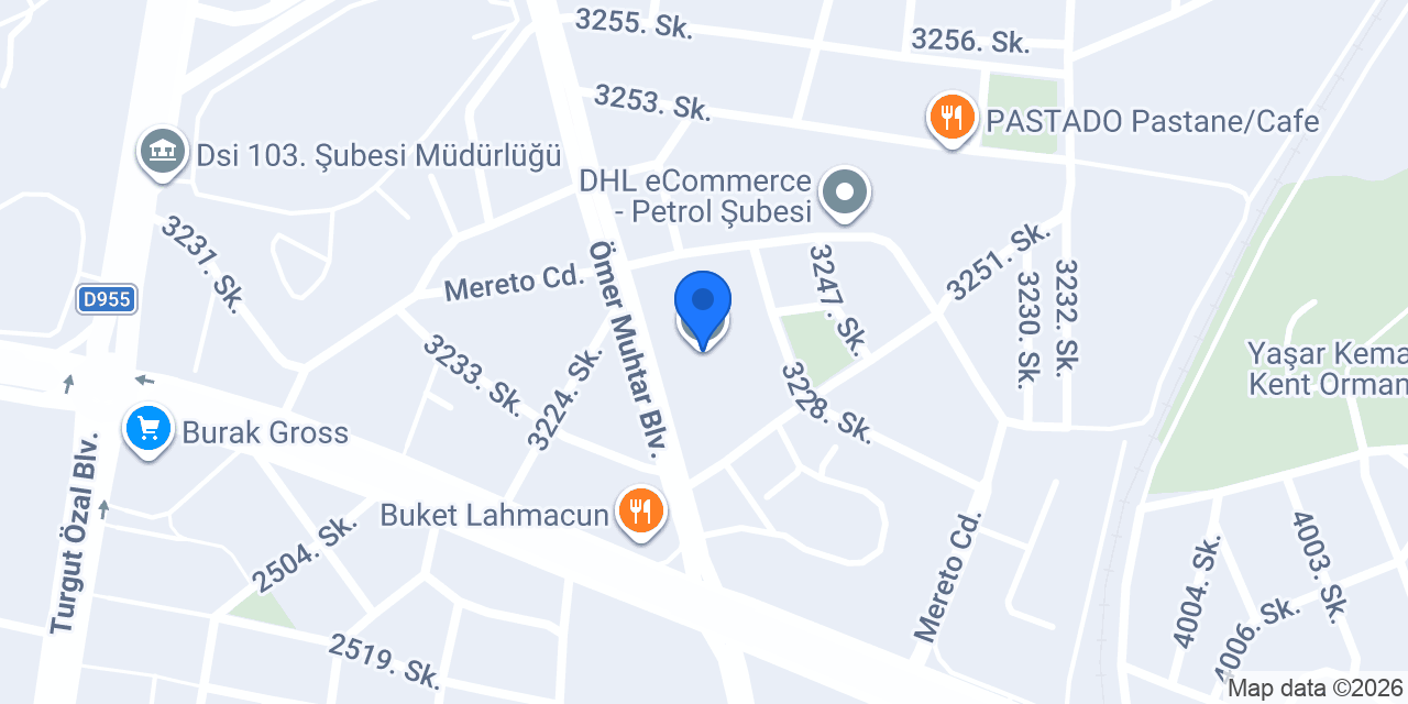 Batman Anadolu Lisesi konumu