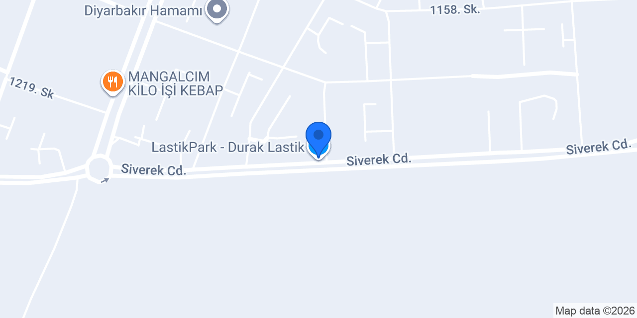 LastikPark - Durak Lastik konumu