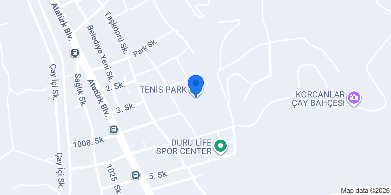 TENİS PARK konumu