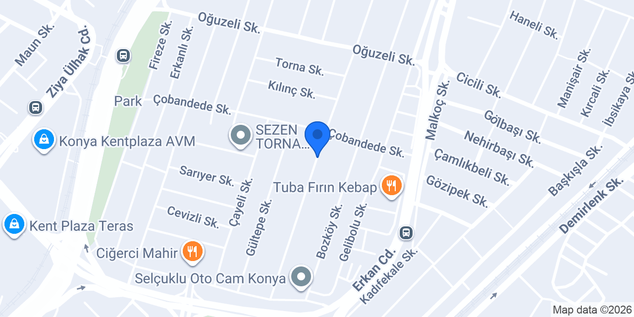 PERTKON OTOMOTİV konumu