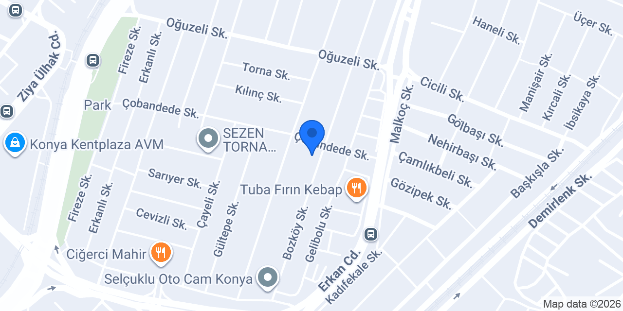 Ensar Anahtar konumu